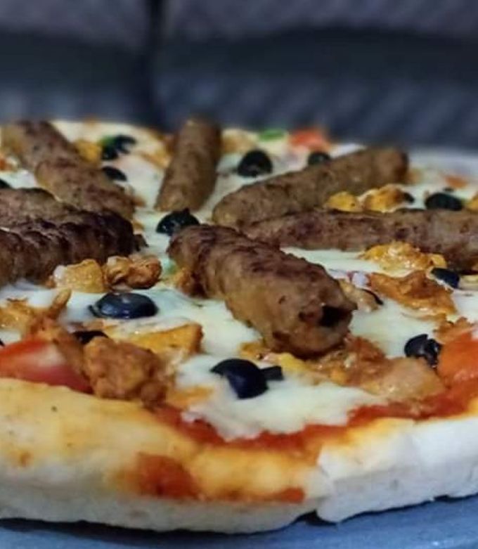 Seekh Kabab Pizza